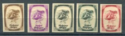 1938, 10 C. bis 5 Fr. Kampf gegen Tuberkulose, die kpl. Ausgabe von 8 ...