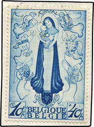 1933, 5 C. bis 10 Fr. Wiederaufbau der Abtei Orval, die kpl. Ausgabe ...