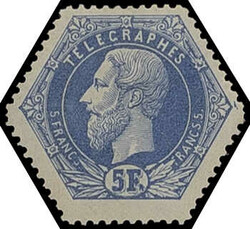 1810: Belgien - Telegrafenmarken