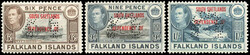 2500: Falkland Abhängige Gebiete D Süd- Shetland-Insel - Dienstmarken