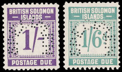 1980: Britisch Salomoninseln - Portomarken