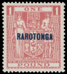 5340: Rarotonga - Stempelmarken