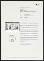 1963 wurde von Konrad Adenauer und Charles de Gaulle die ...