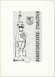 1971, Motiv Bremen als Entwurf für eine geplante Städteserie, ...