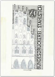 1971, Münster als Entwurf für eine geplante Städteserie, ...