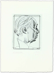 1970, Käthe Kollwitz Originalkupferstich als Probedruck mit dem ...