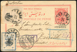 3330: Persia - Iran - Postal stationery