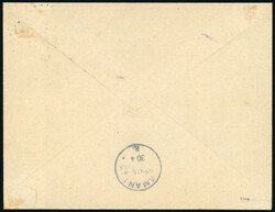 Barfrankierung 30 H. "Fr. lt. Einn. Nachw. in Tabora", dreizeiliger ...