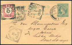 4240: Malaya Straits Settlements - Postal stationery