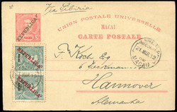 4215: Macao - Postal stationery