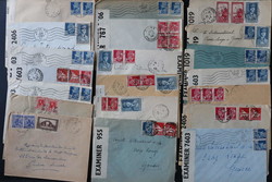 1665: Algeria - Covers bulk lot