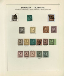 3390: Italien Staaten Romagna - Sammlungen