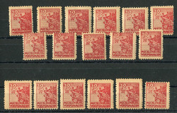 1370020: SBZ Mecklenburg Vorpommern - Stamps bulk lot