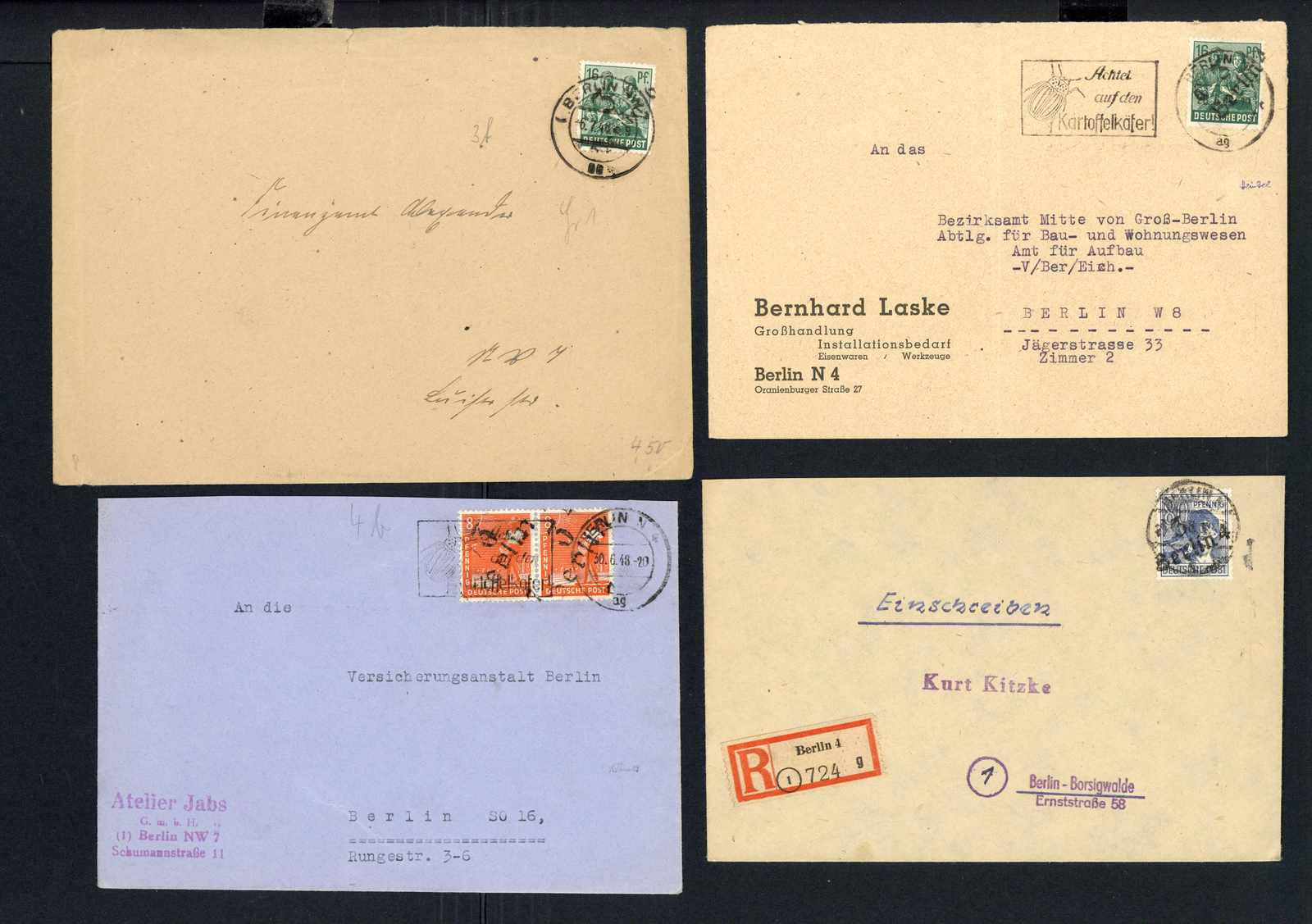 Lot 1835 - COLLECTIONS & ACCUMULATIONS sbz handstempel bezirk 3 - Auktionshaus Schlegel 26 Public Auction Lot 1835 - COLLECTIONS & ACCUMULATIONS sbz handstempel bezirk 3 - Auktionshaus Schlegel 26 Public Auction