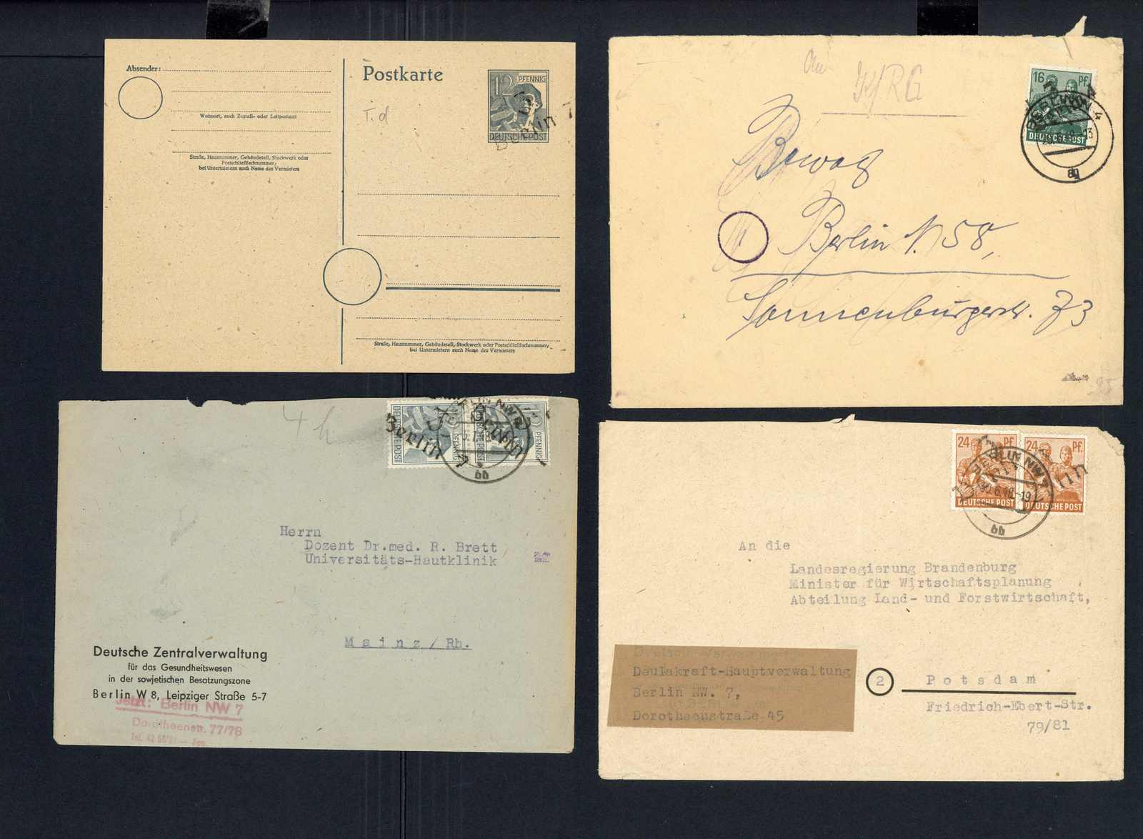 Lot 1836 - COLLECTIONS & ACCUMULATIONS sbz handstempel bezirk 3 - Auktionshaus Schlegel 26 Public Auction Lot 1836 - COLLECTIONS & ACCUMULATIONS sbz handstempel bezirk 3 - Auktionshaus Schlegel 26 Public Auction
