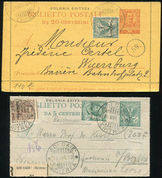 3560: Italian Eritrea - Covers bulk lot