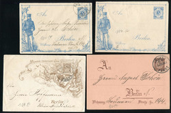 140: German Empire Stadtpost - Covers bulk lot