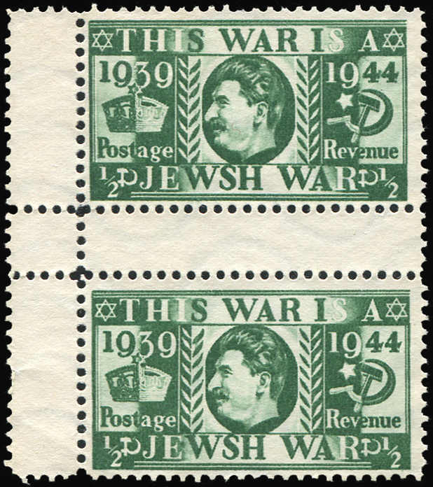 Lot 6984 - Deutsches Reich Kriegs u. Propagandafälschungen II. WK -  Auktionshaus Schlegel 26 Public Auction