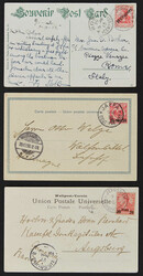 160: Deutsche Auslandspost Türkei - Briefe Posten