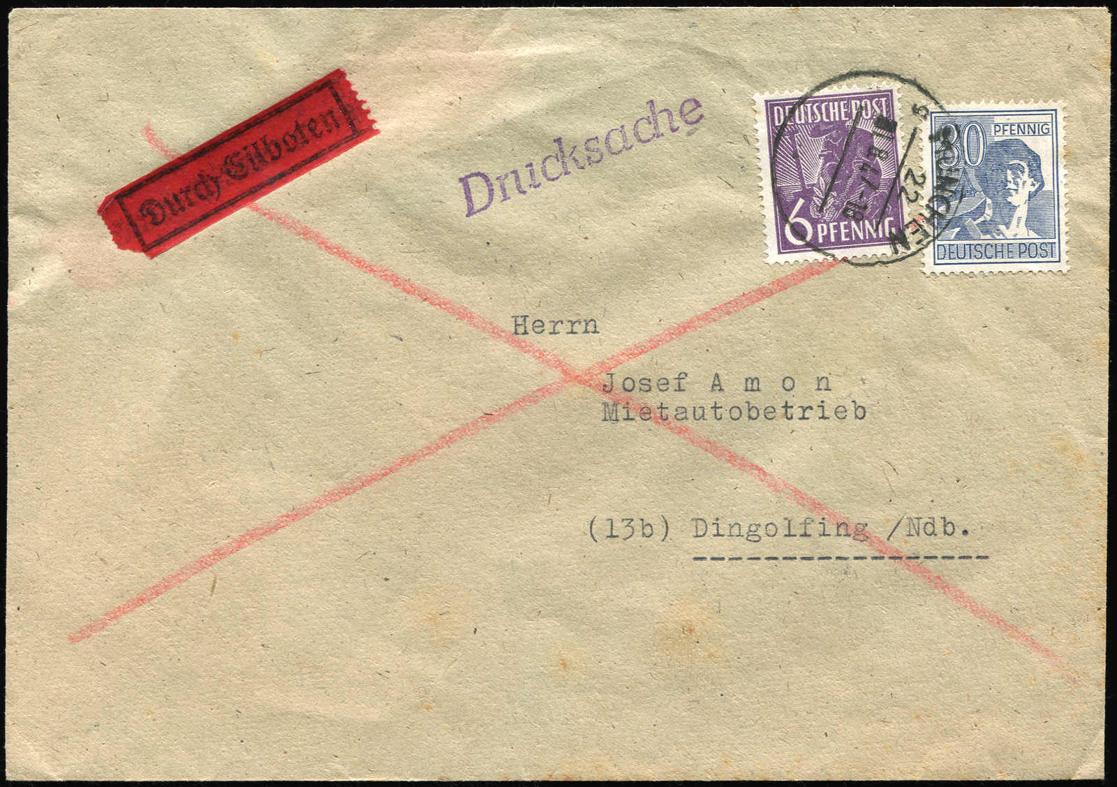 Lot 7016 - Germany Allied Zone gemeinschaftsausgaben -  Auktionshaus Schlegel 26 Public Auction