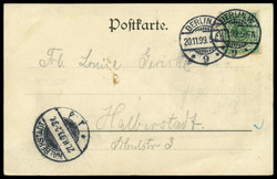 105: Berlin Postal History - Cancellations and seals
