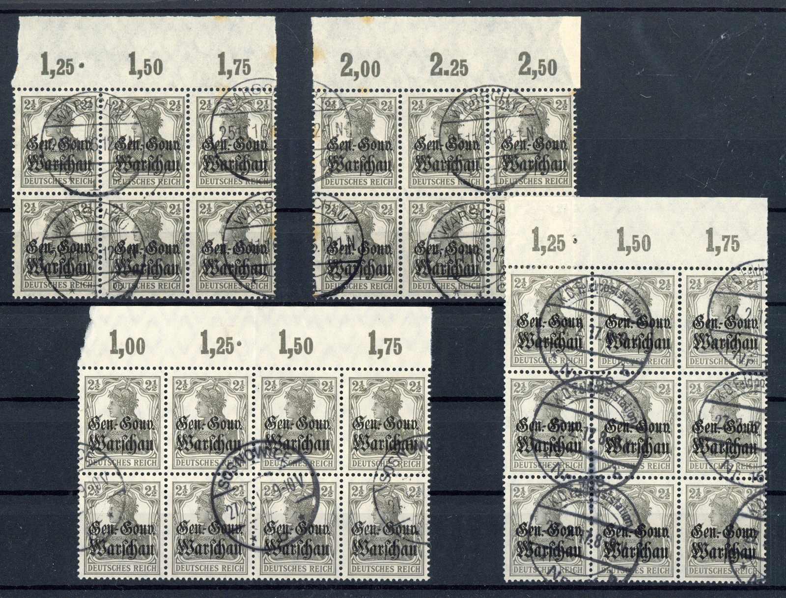Lot 1597 - COLLECTIONS & ACCUMULATIONS Deutsche Besetz.I.WK Poland -  Auktionshaus Schlegel 26 Public Auction