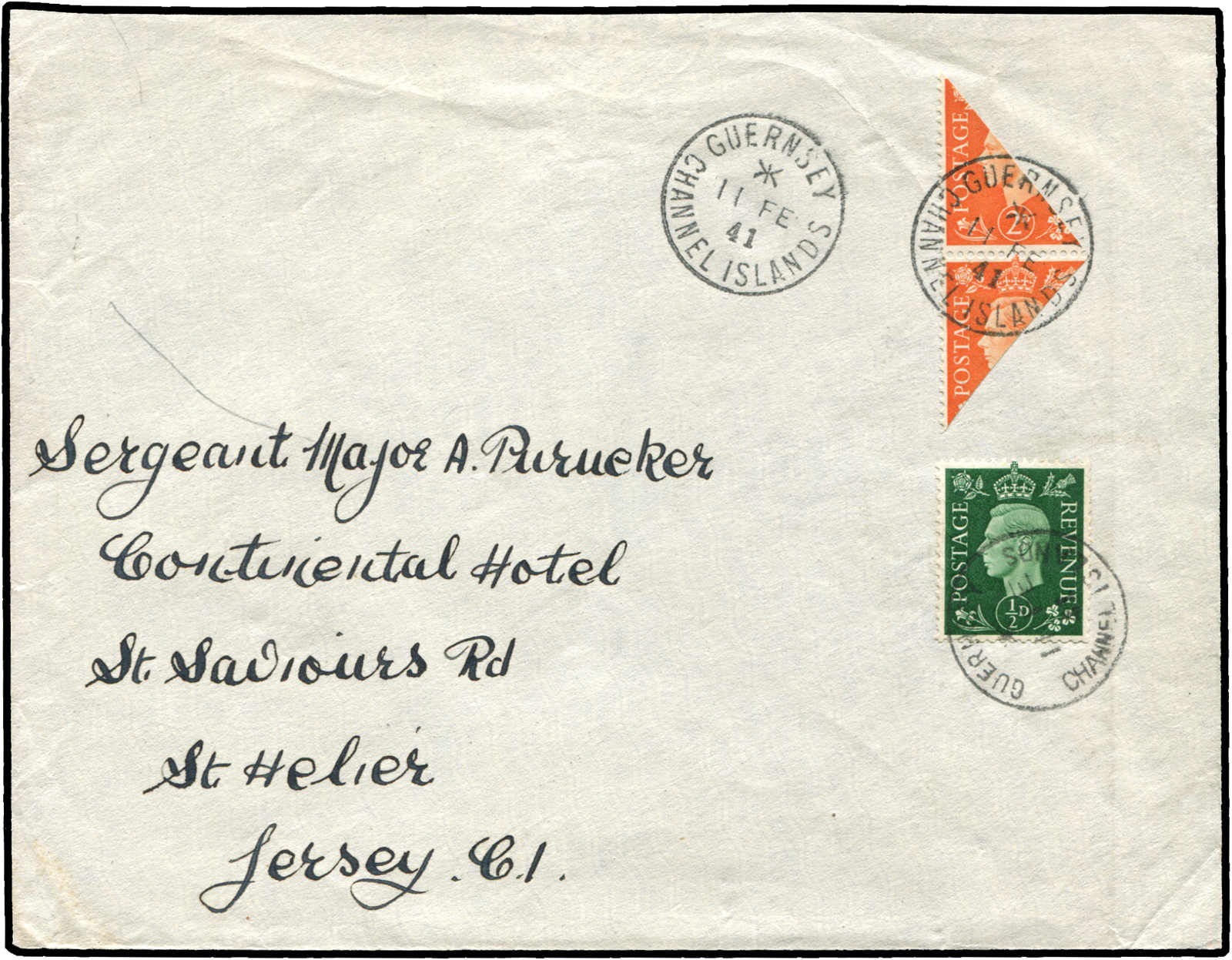 Lot 1638 - COLLECTIONS & ACCUMULATIONS Deutsche Besetz.II.WK Guernsey - Auktionshaus Schlegel 26 Public Auction Lot 1638 - COLLECTIONS & ACCUMULATIONS Deutsche Besetz.II.WK Guernsey - Auktionshaus Schlegel 26 Public Auction