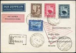 982521: Zeppelin, Zeppelinpost LZ 127, Chicagofahrt