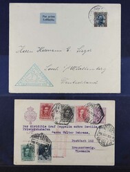 7690: Collections and Lots Zeppelin and Airmail