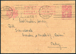 4145: Latvia - Postal stationery
