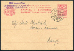 4145: Latvia - Postal stationery