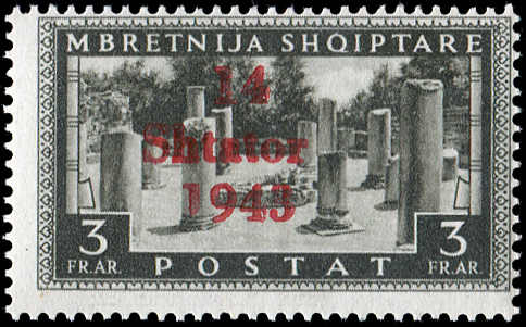 Lot 6784 - Deutsches Reich Deutsche Besetz.II.WK Albania - Auktionshaus Schlegel 26 Public Auction Lot 6784 - Deutsches Reich Deutsche Besetz.II.WK Albania - Auktionshaus Schlegel 26 Public Auction