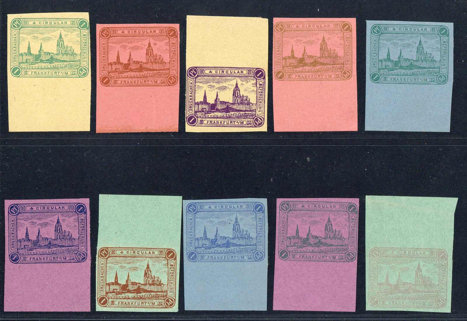Lot 1444 - COLLECTIONS & ACCUMULATIONS deutsches reich stadtpost -  Auktionshaus Schlegel 26 Public Auction