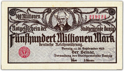 840260: Banknoten Danzig