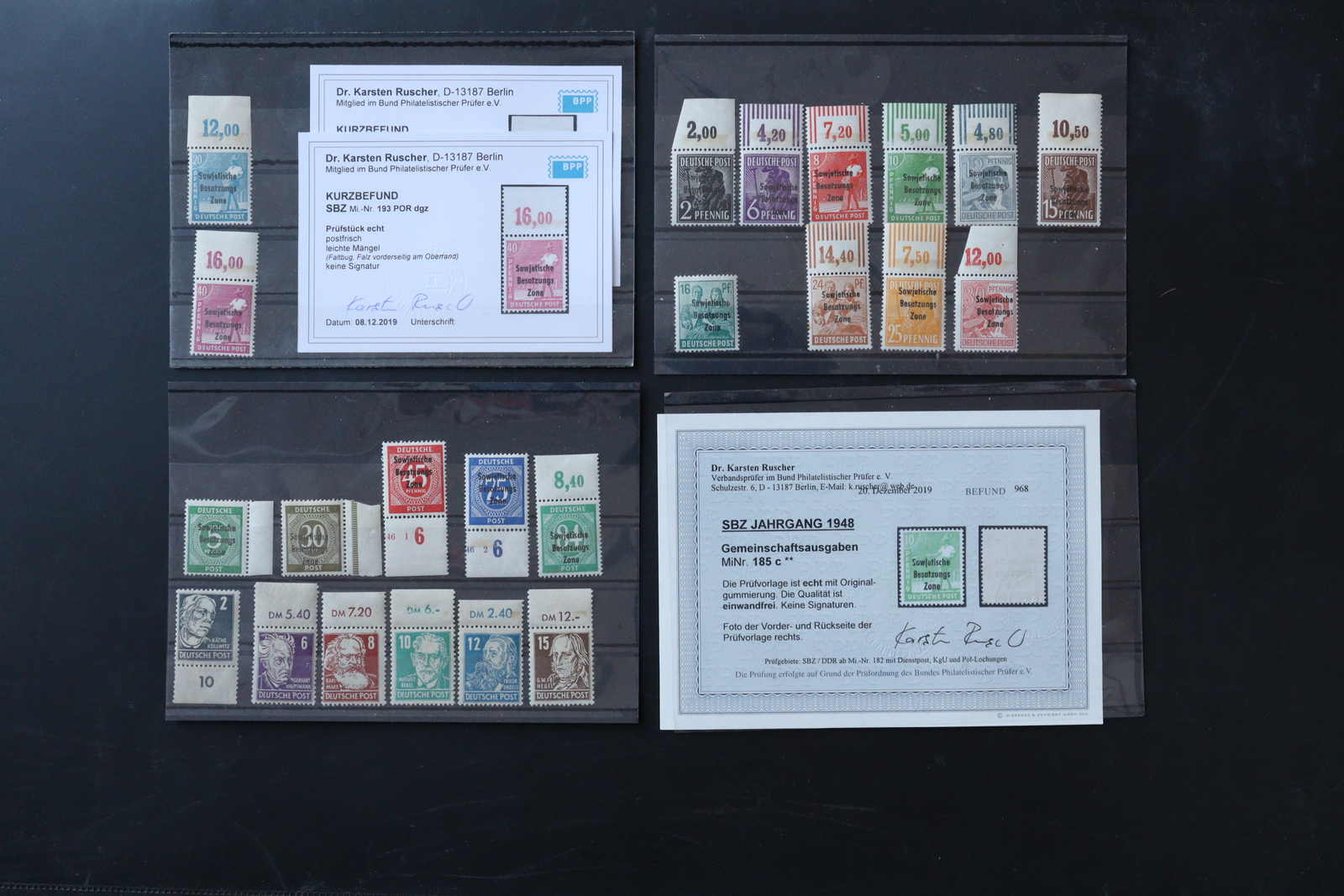 Lot 1846 - COLLECTIONS & ACCUMULATIONS sbz allgemeine ausgabe - Auktionshaus Schlegel 26 Public Auction Lot 1846 - COLLECTIONS & ACCUMULATIONS sbz allgemeine ausgabe - Auktionshaus Schlegel 26 Public Auction
