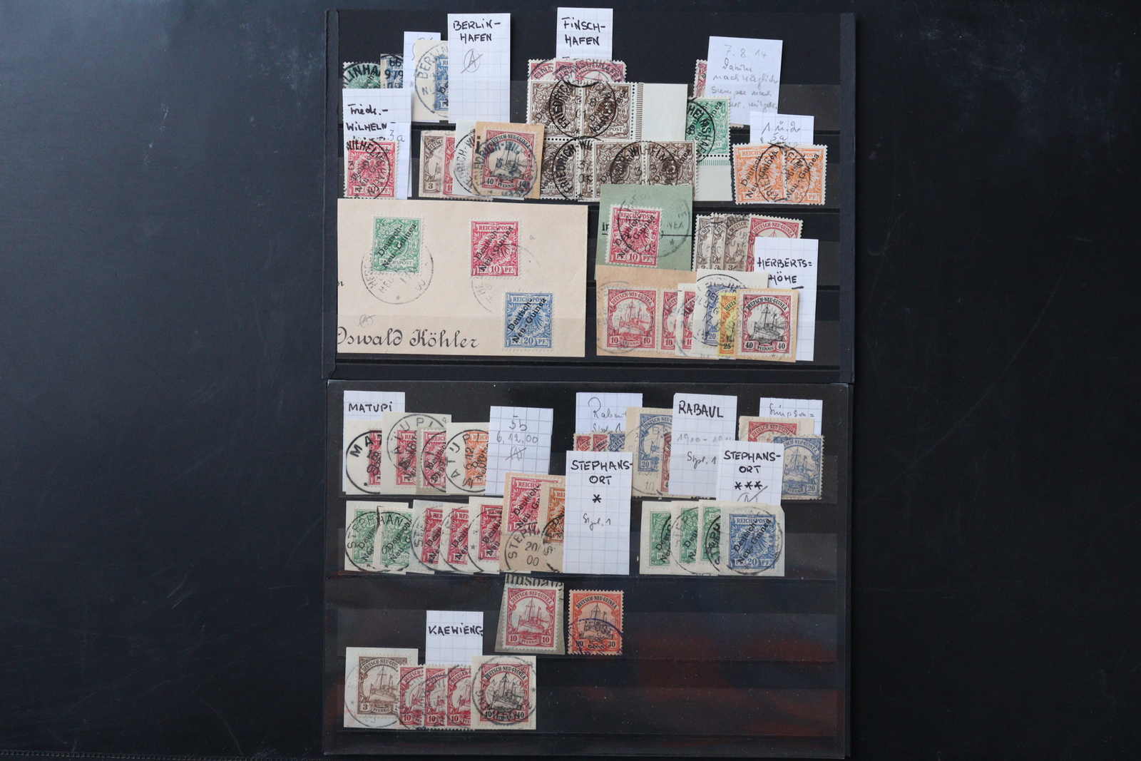 Lot 1494 - COLLECTIONS & ACCUMULATIONS deutsche kolonien neuguinea - Auktionshaus Schlegel 26 Public Auction Lot 1494 - COLLECTIONS & ACCUMULATIONS deutsche kolonien neuguinea - Auktionshaus Schlegel 26 Public Auction