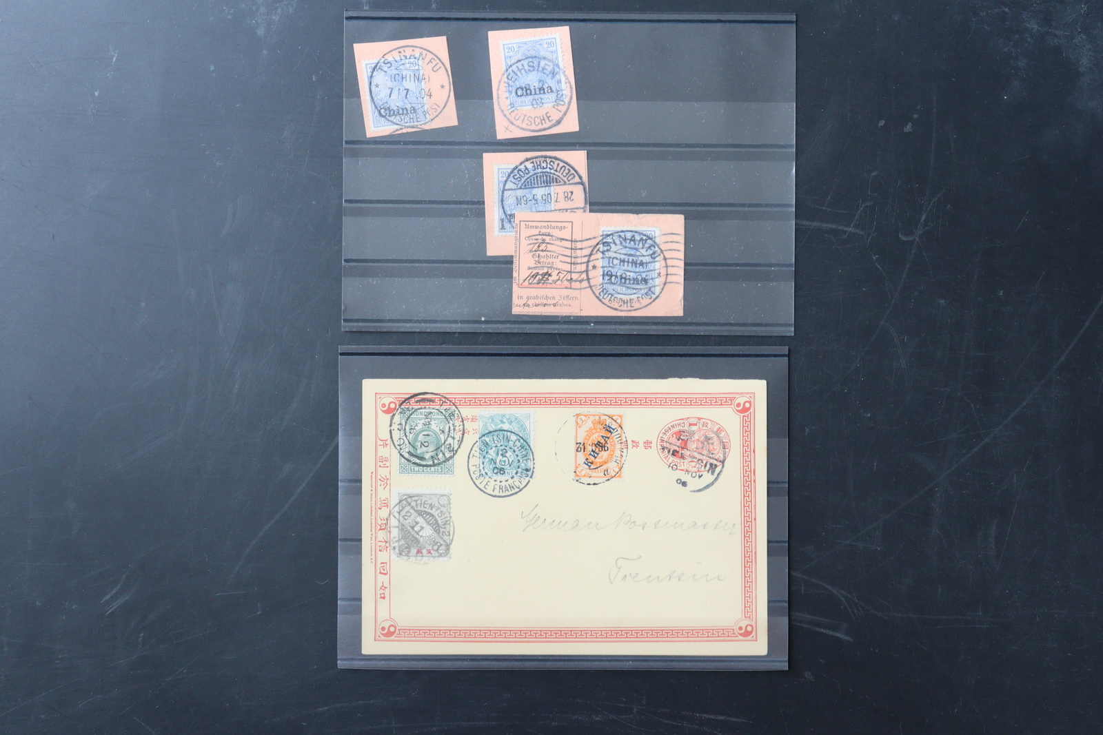 Lot 1485 - COLLECTIONS & ACCUMULATIONS deutsche auslandspost china - Auktionshaus Schlegel 26 Public Auction Lot 1485 - COLLECTIONS & ACCUMULATIONS deutsche auslandspost china - Auktionshaus Schlegel 26 Public Auction