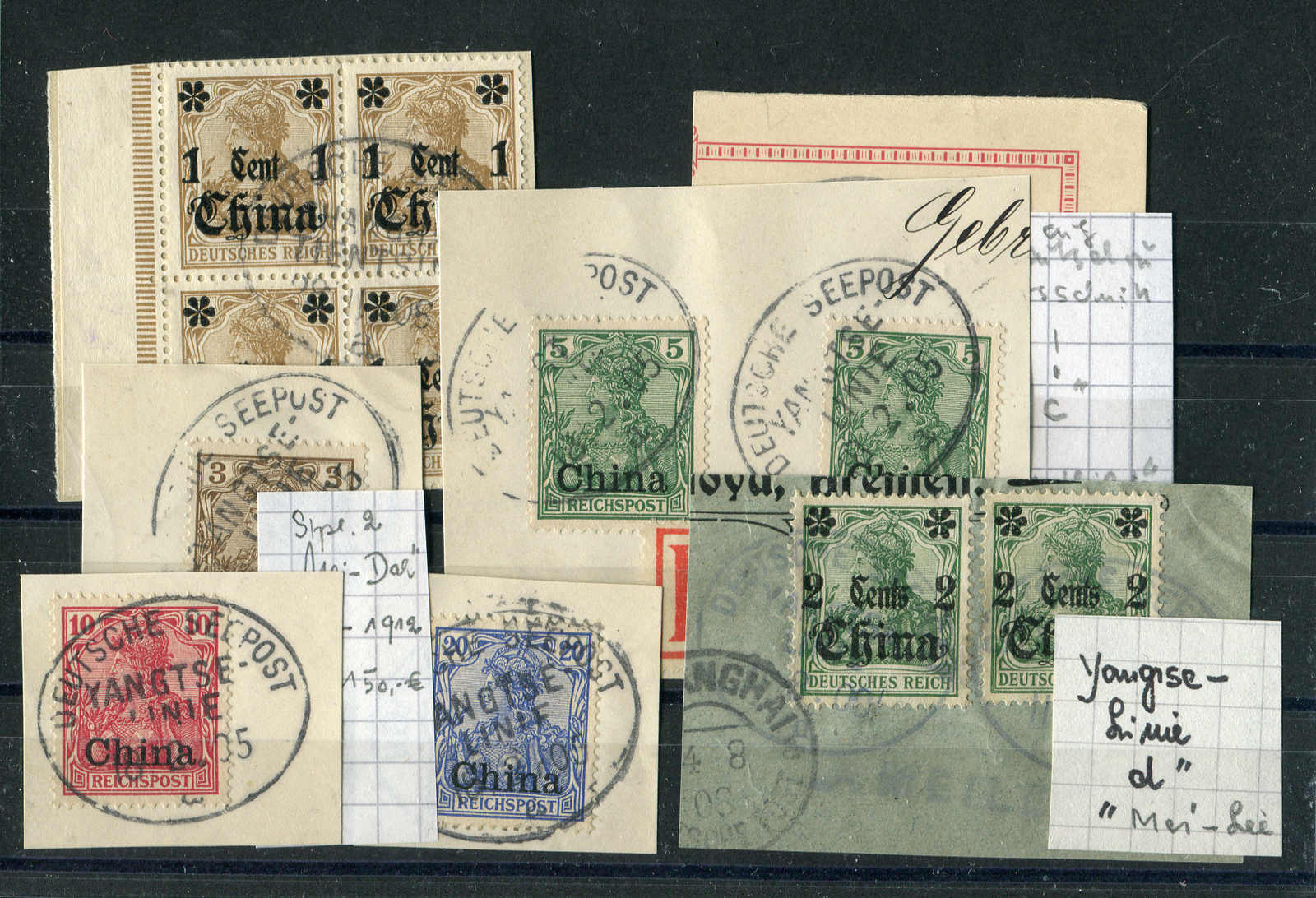 Lot 1482 - COLLECTIONS & ACCUMULATIONS deutsche auslandspost china - Auktionshaus Schlegel 26 Public Auction Lot 1482 - COLLECTIONS & ACCUMULATIONS deutsche auslandspost china - Auktionshaus Schlegel 26 Public Auction