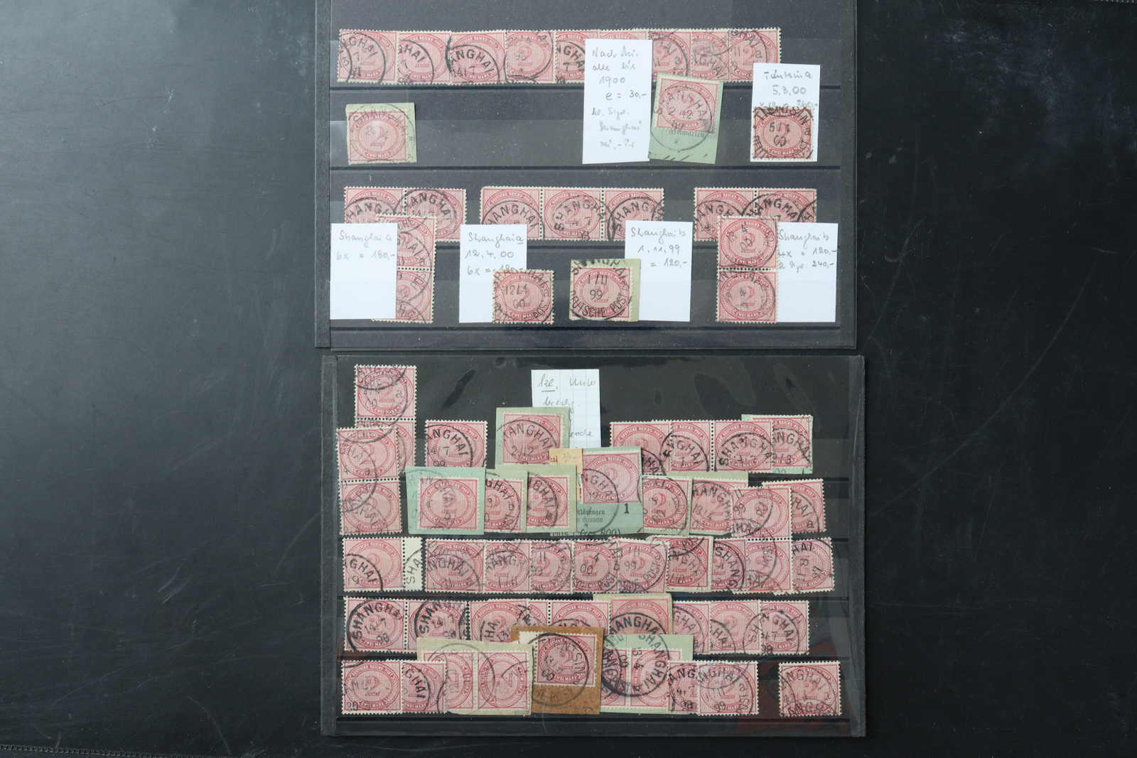 Lot 1477 - COLLECTIONS & ACCUMULATIONS deutsche auslandspost china - Auktionshaus Schlegel 26 Public Auction Lot 1477 - COLLECTIONS & ACCUMULATIONS deutsche auslandspost china - Auktionshaus Schlegel 26 Public Auction