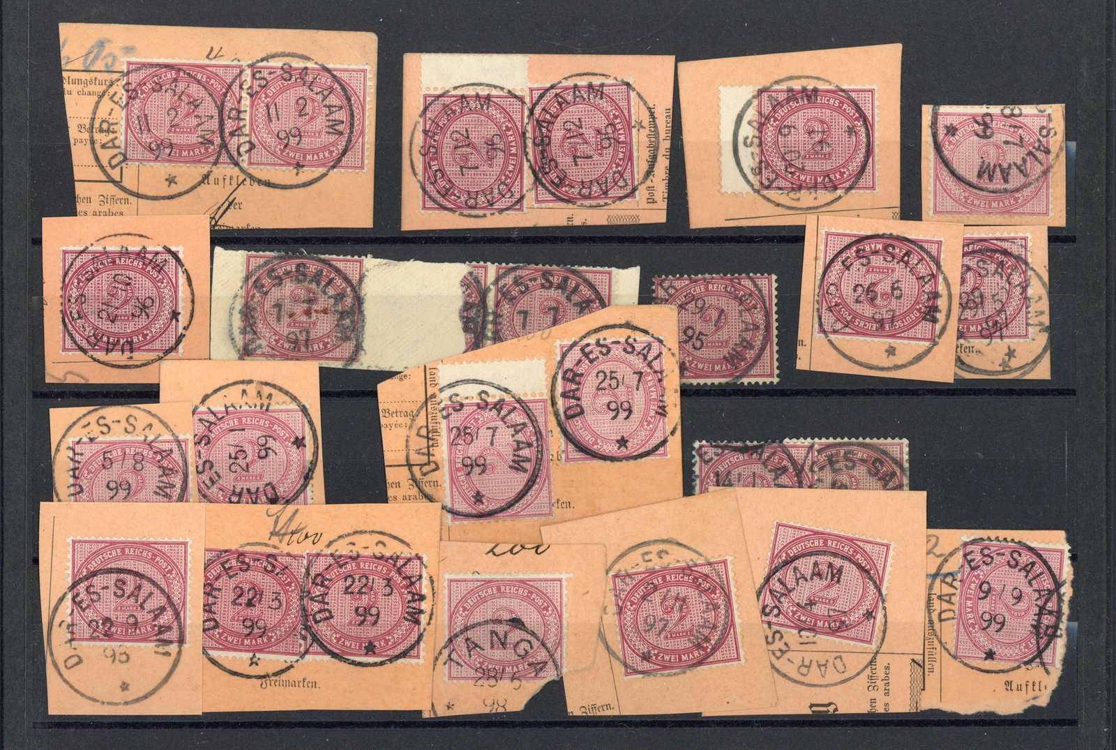 Lot 1496 - COLLECTIONS & ACCUMULATIONS deutsche kolonien ostafrika - Auktionshaus Schlegel 26 Public Auction Lot 1496 - COLLECTIONS & ACCUMULATIONS deutsche kolonien ostafrika - Auktionshaus Schlegel 26 Public Auction