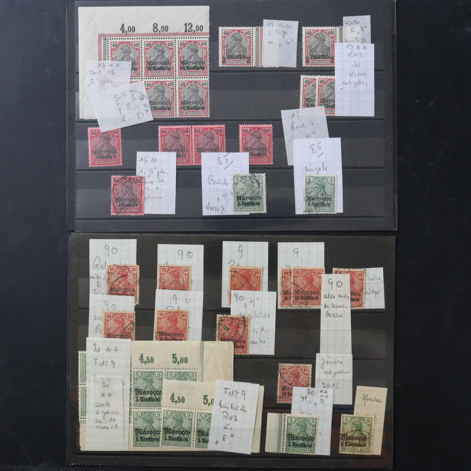 Lot 1487 - COLLECTIONS & ACCUMULATIONS Deutsche Auslandspost Morocco - Auktionshaus Schlegel 26 Public Auction Lot 1487 - COLLECTIONS & ACCUMULATIONS Deutsche Auslandspost Morocco - Auktionshaus Schlegel 26 Public Auction