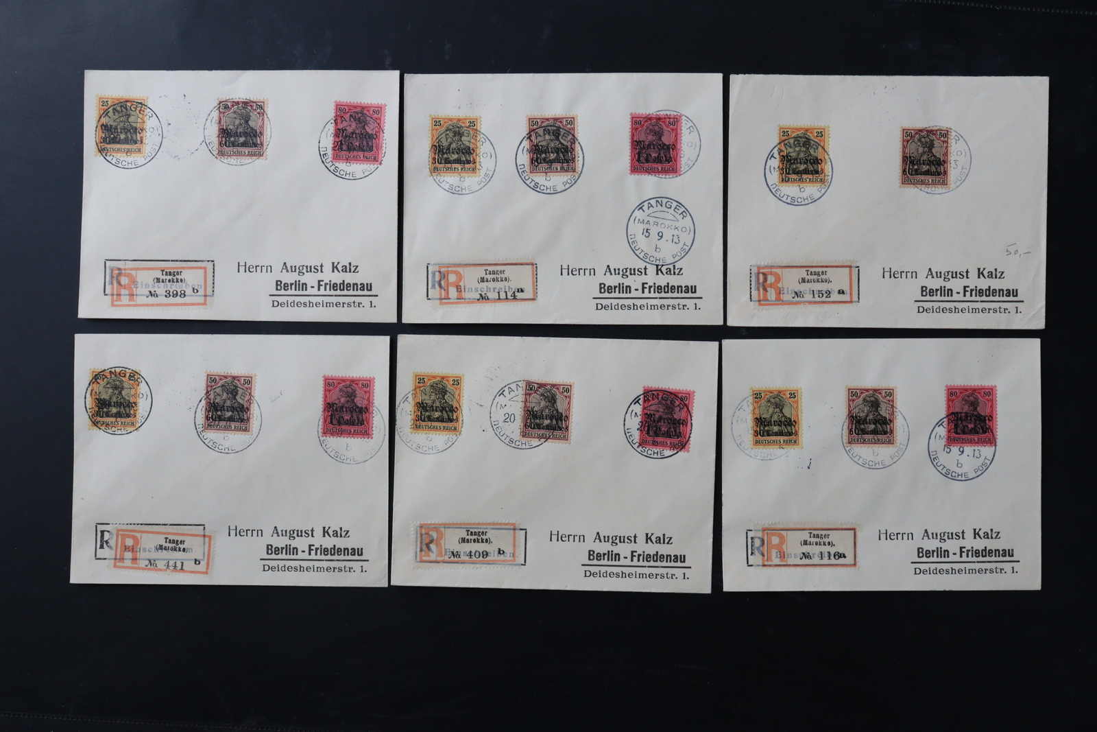 Lot 1488 - COLLECTIONS & ACCUMULATIONS Deutsche Auslandspost Morocco - Auktionshaus Schlegel 26 Public Auction Lot 1488 - COLLECTIONS & ACCUMULATIONS Deutsche Auslandspost Morocco - Auktionshaus Schlegel 26 Public Auction