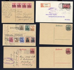 360: German Occupation World War I Belgium - Covers bulk lot