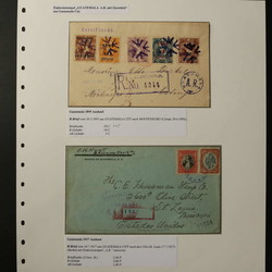 2930: Guatemala - Briefe Posten