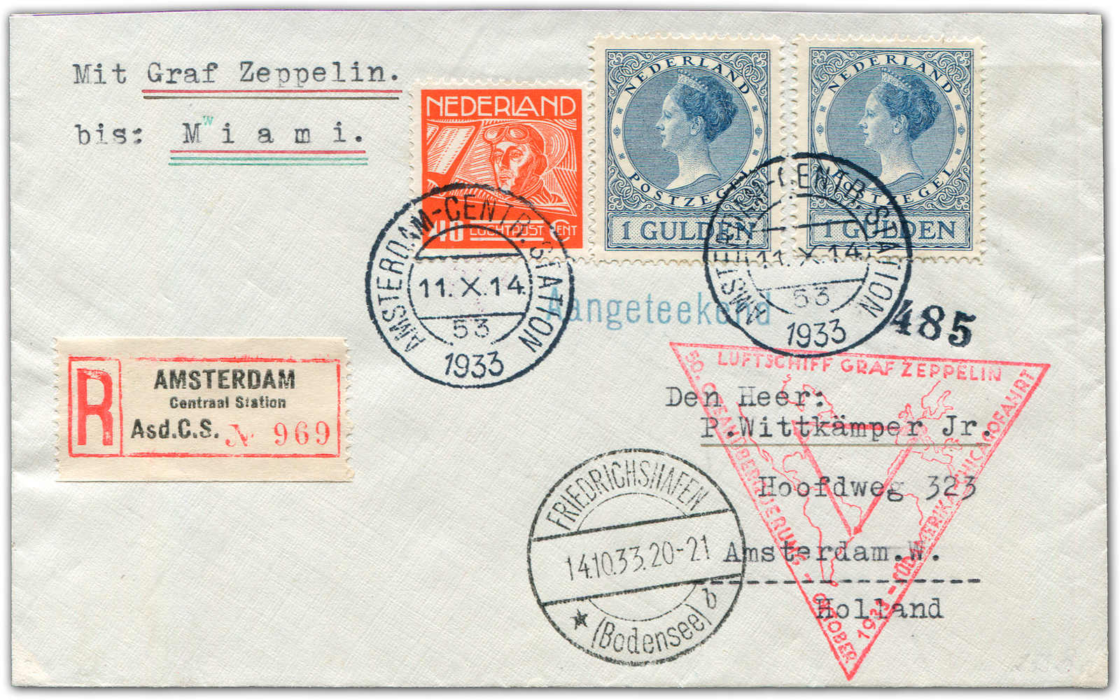 Lot 9113 - Zeppelin/Air Mail Zeppelin, Zeppelinpost LZ 127, Chicagofahrt - Auktionshaus Schlegel 26 Public Auction Lot 9113 - Zeppelin/Air Mail Zeppelin, Zeppelinpost LZ 127, Chicagofahrt - Auktionshaus Schlegel 26 Public Auction