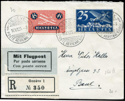 5659: Schweiz Flugpostmarken