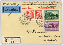 4175: Liechtenstein - Flugpostmarken