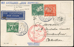 982522: Zeppelin, Zeppelinpost LZ 127, Südamerikafahrten 1930