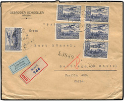 6335: Czechoslovakia - Airmail stamps