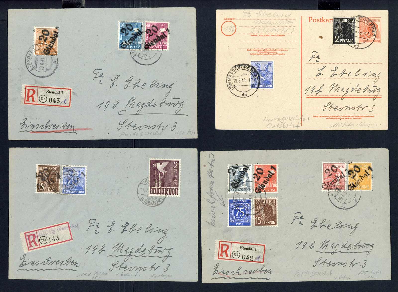 Lot 1837 - COLLECTIONS & ACCUMULATIONS sbz handstempel bezirk 20 - Auktionshaus Schlegel 26 Public Auction Lot 1837 - COLLECTIONS & ACCUMULATIONS sbz handstempel bezirk 20 - Auktionshaus Schlegel 26 Public Auction